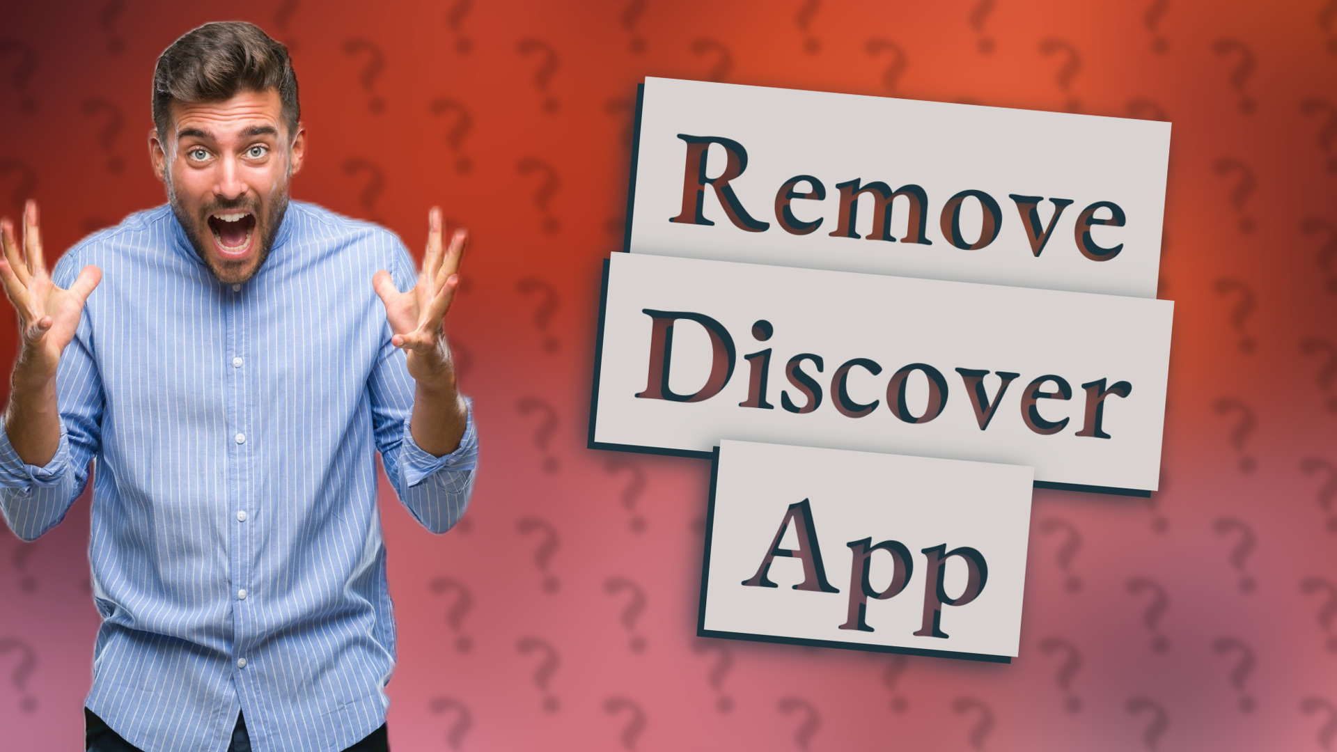 Remove Discover App