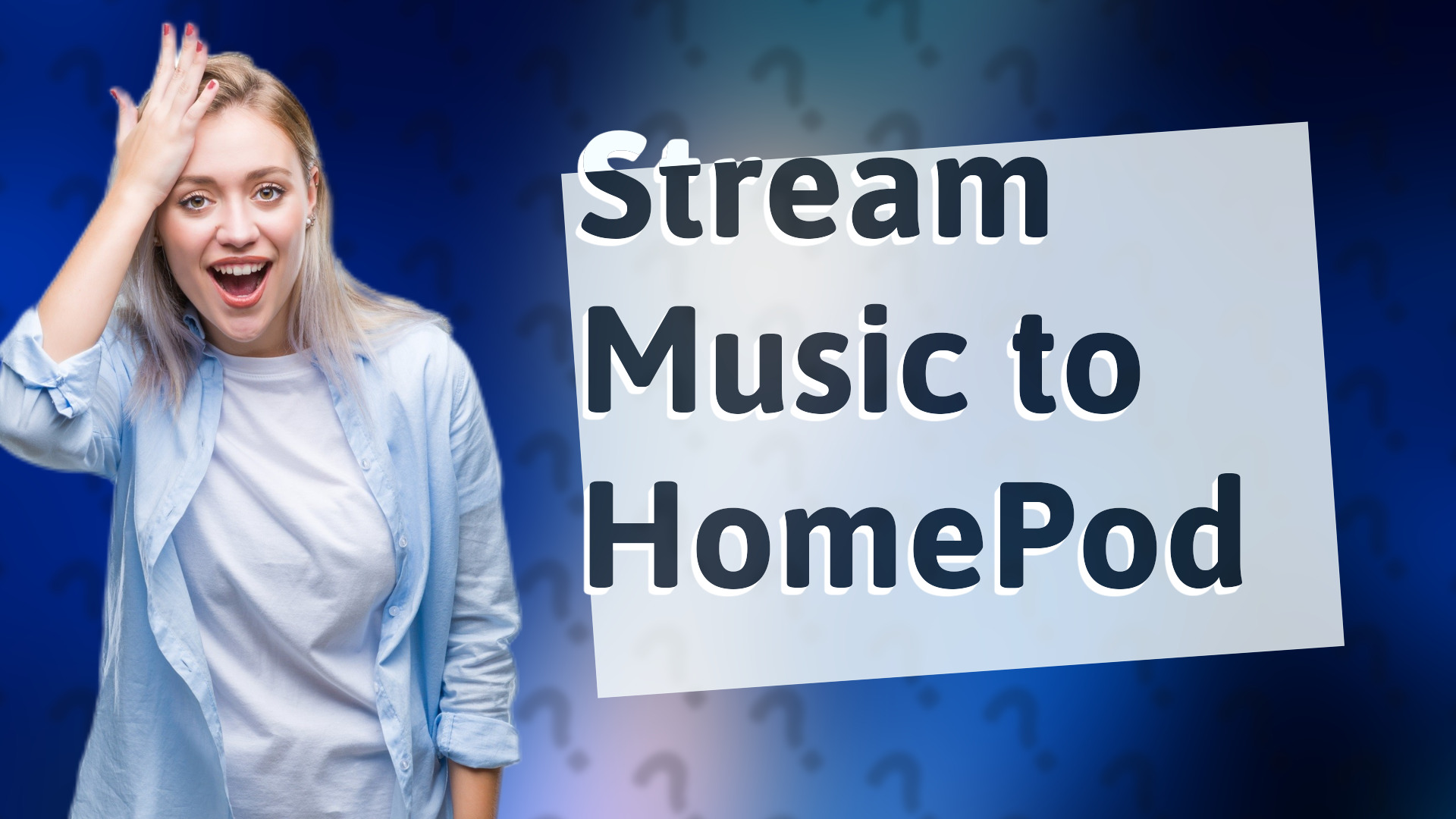 Stream Music to HomePod