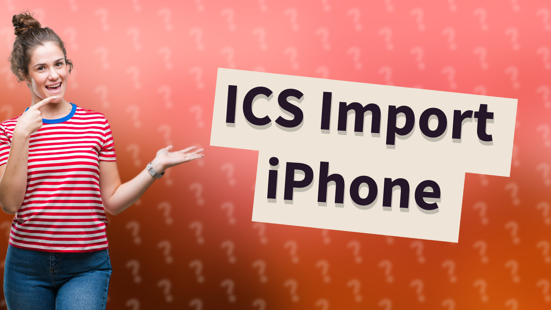 ICS Import iPhone