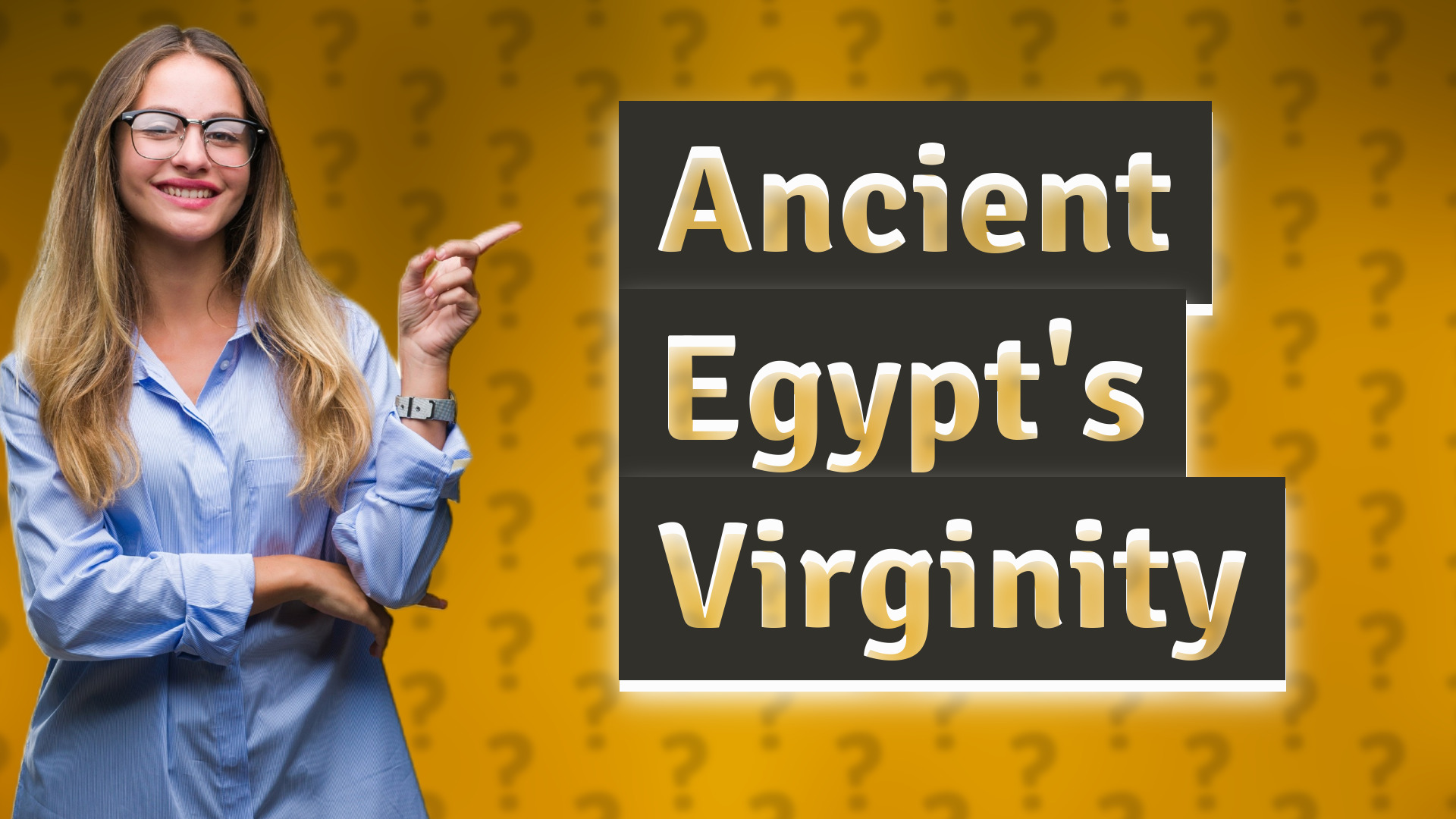 Ancient Egypt's Virginity