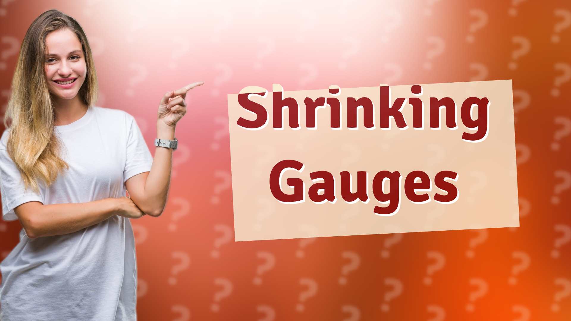 Shrinking Gauges