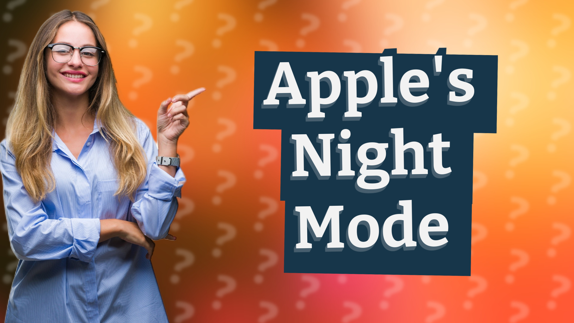 Apple's Night Mode