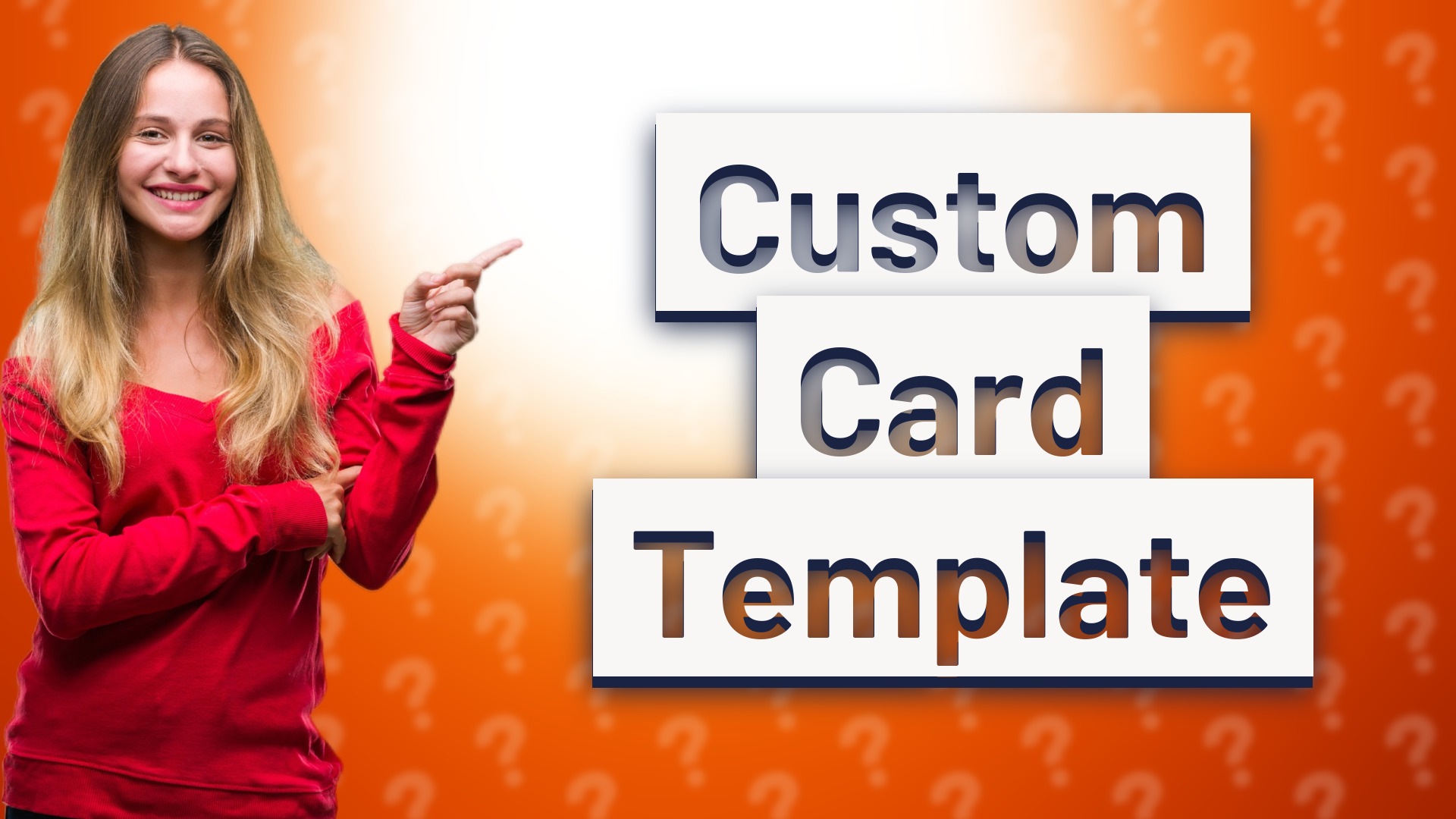 Custom Card Template