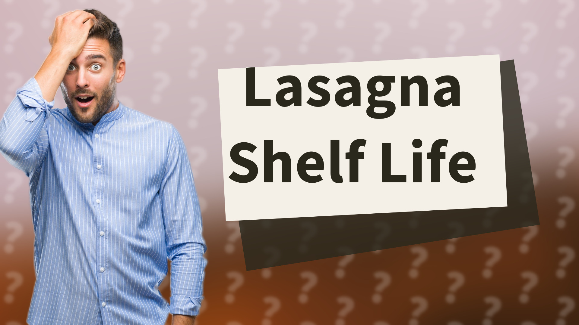 Lasagna Shelf Life