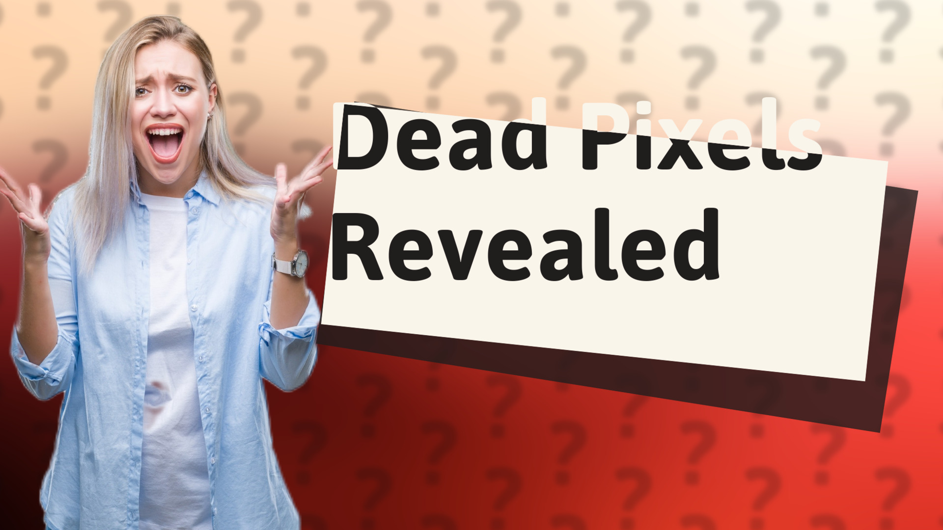 Dead Pixels Revealed