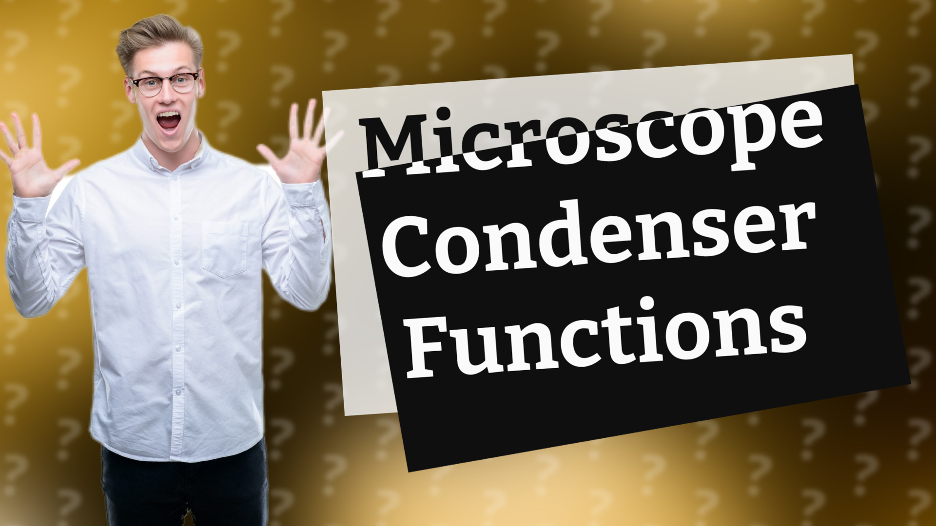 Microscope Condenser Functions