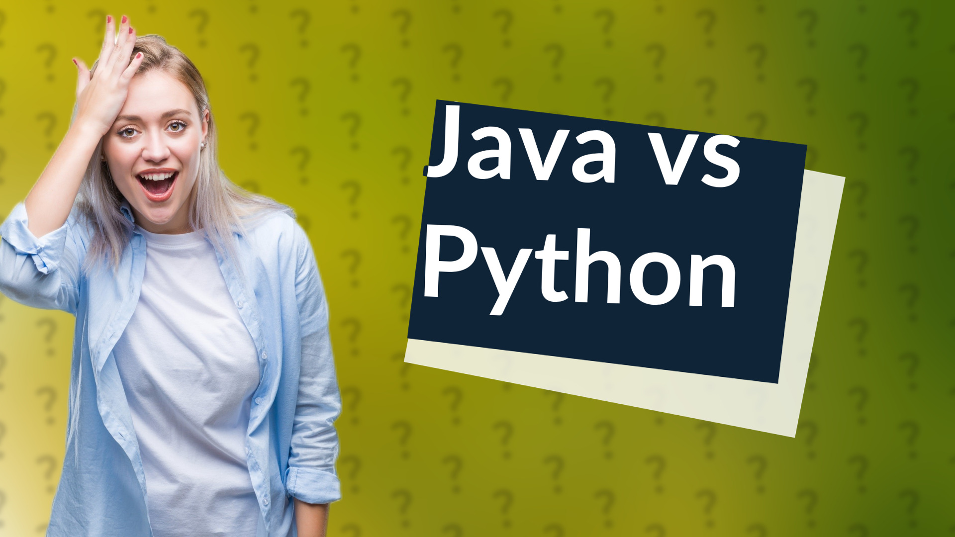 Java vs Python