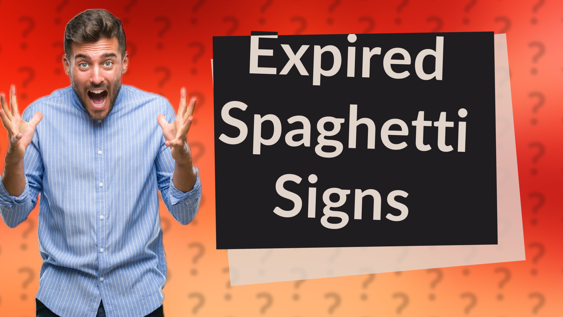 Expired Spaghetti Signs
