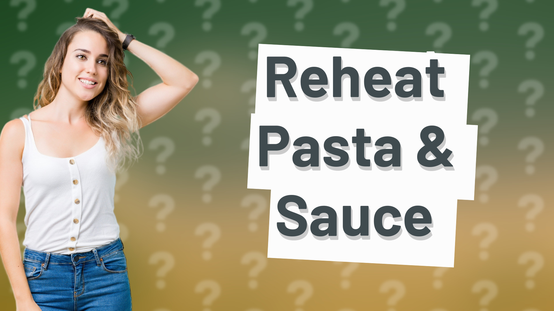 Reheat Pasta & Sauce