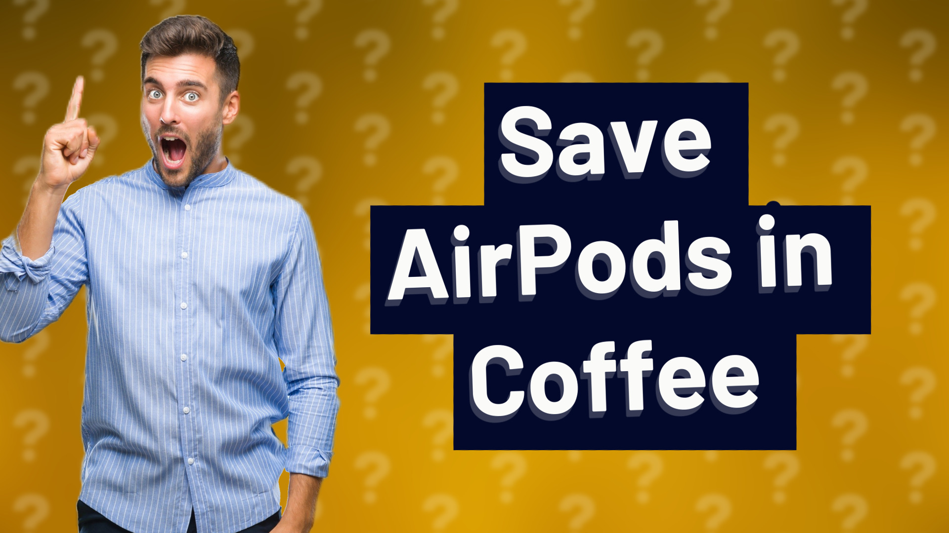 Save AirPods in Coffee