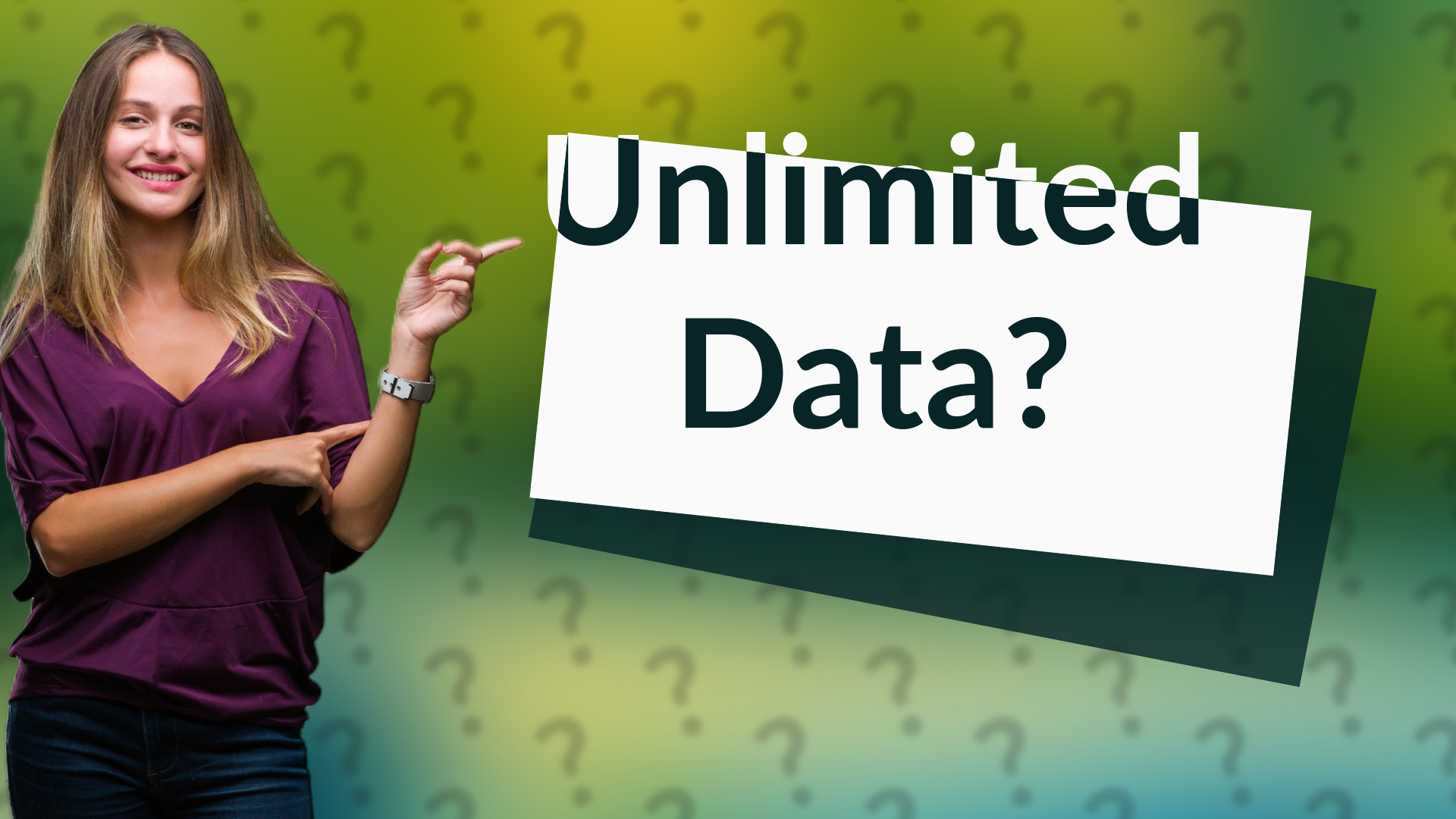 Unlimited Data?