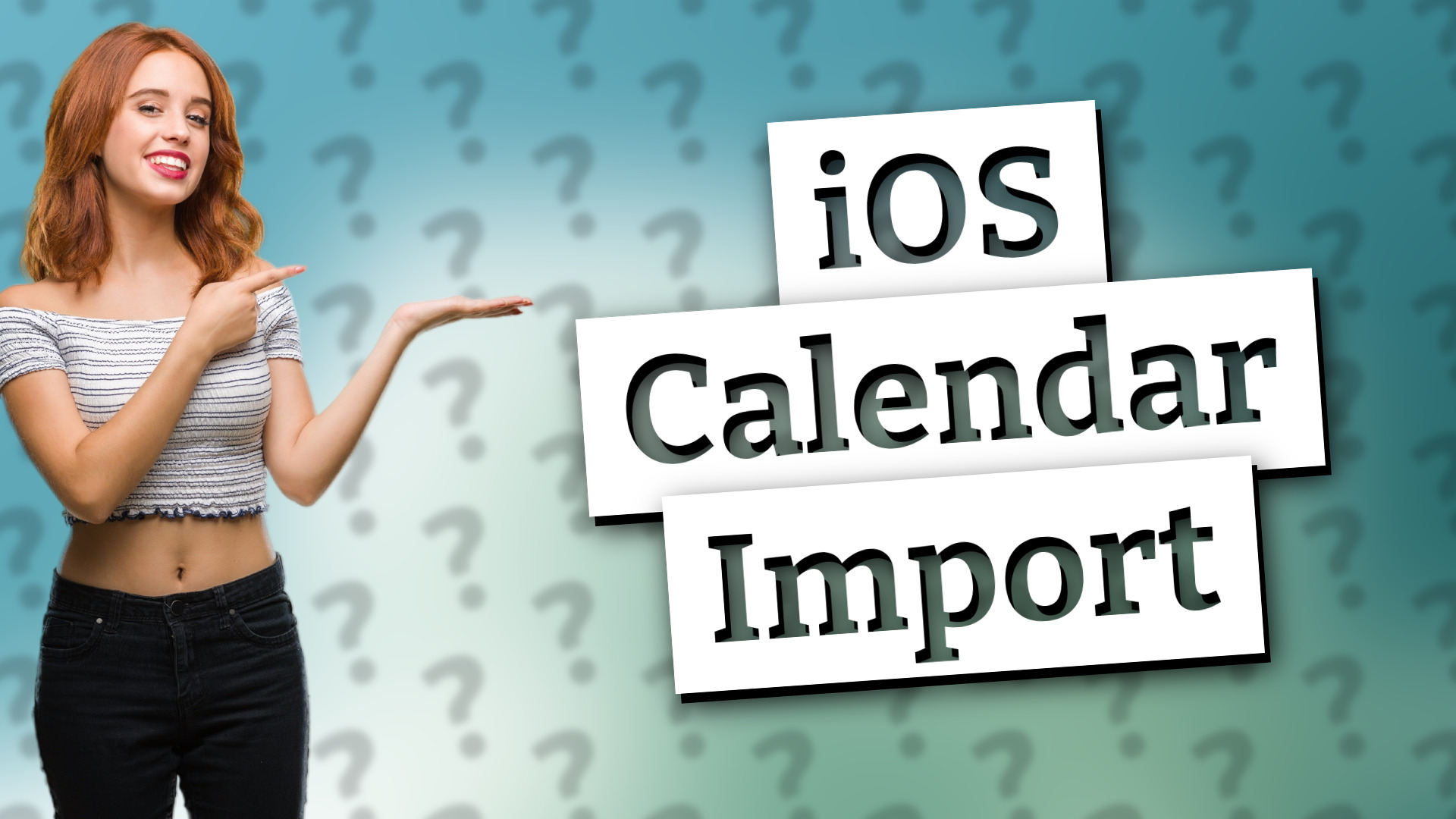 iOS Calendar Import