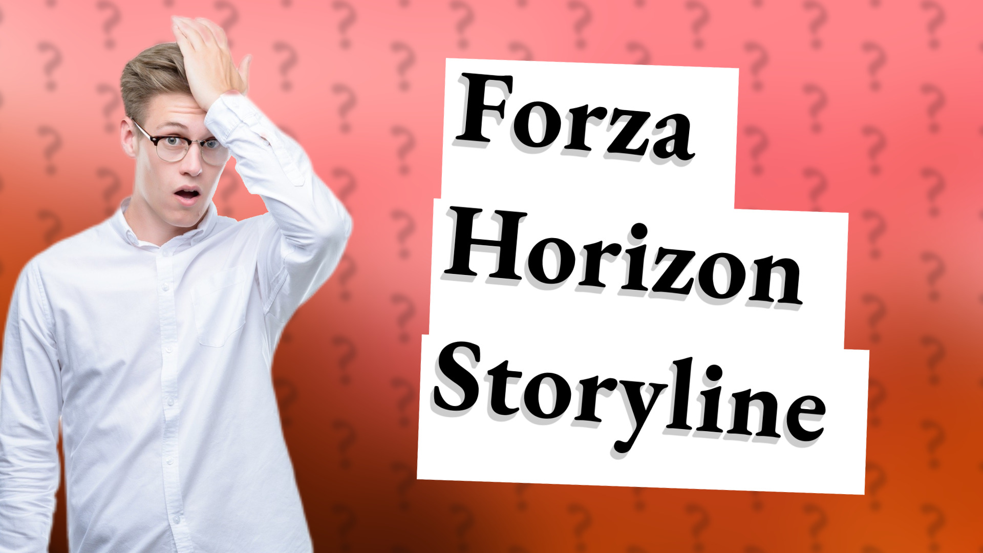 Forza Horizon Storyline