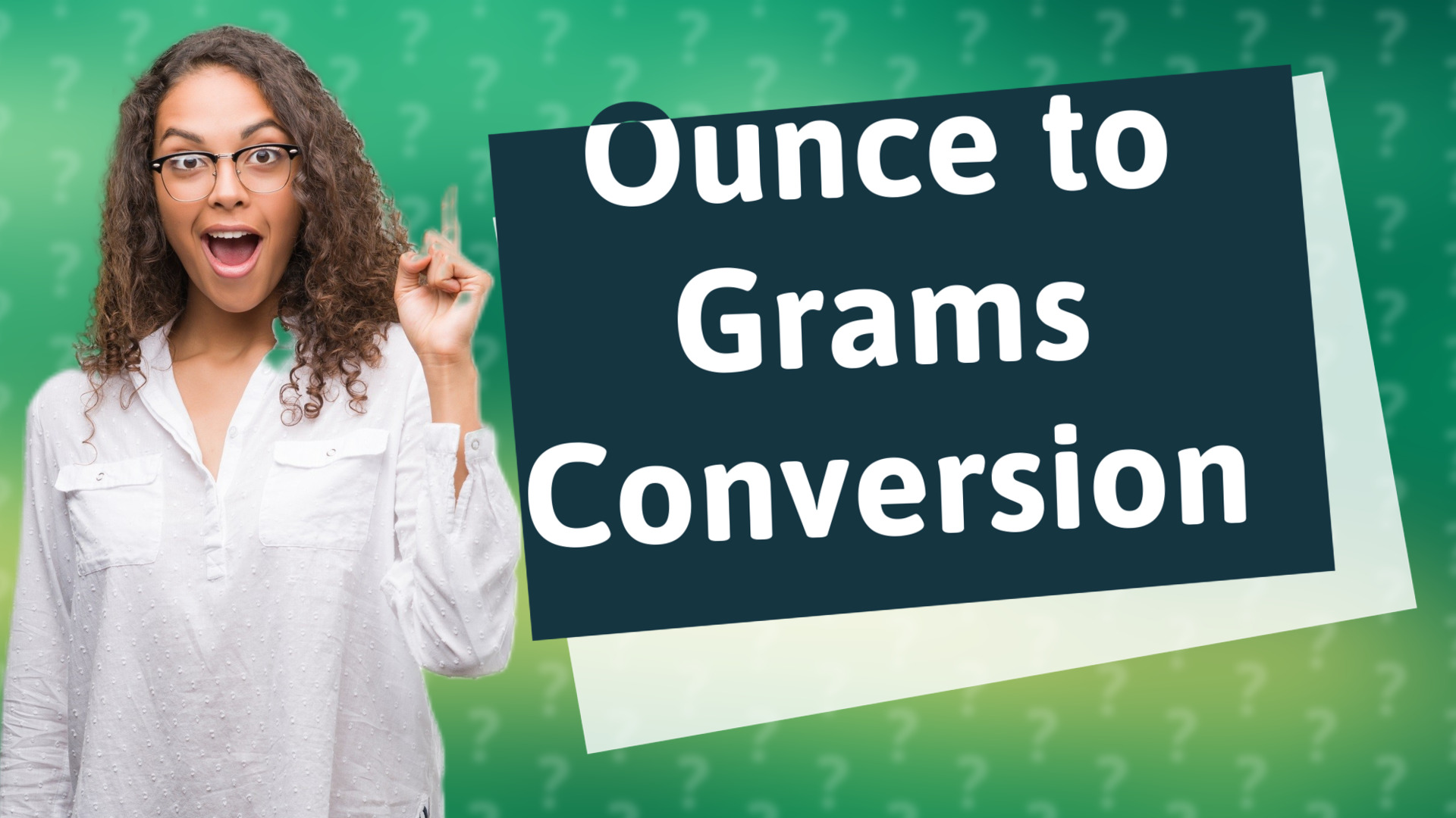 Ounce to Grams Conversion