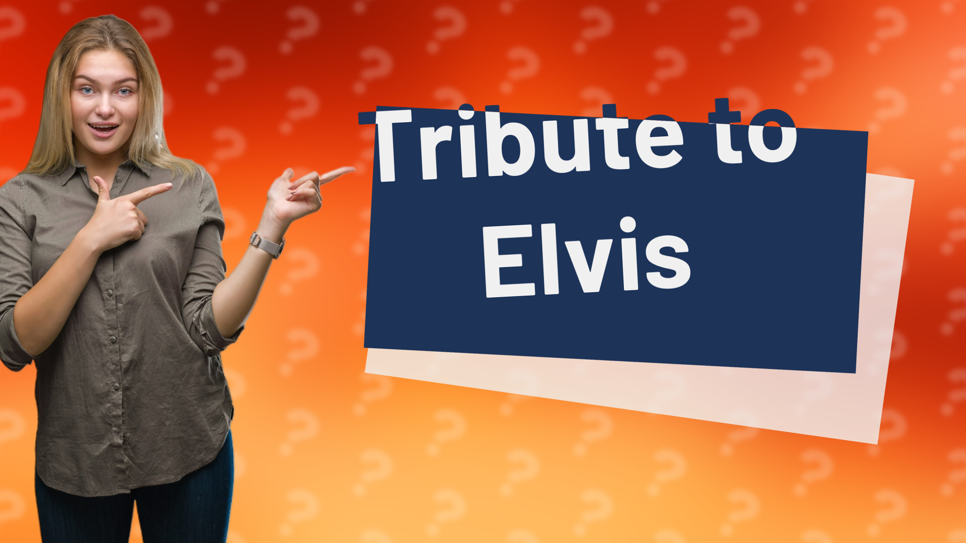 Tribute to Elvis