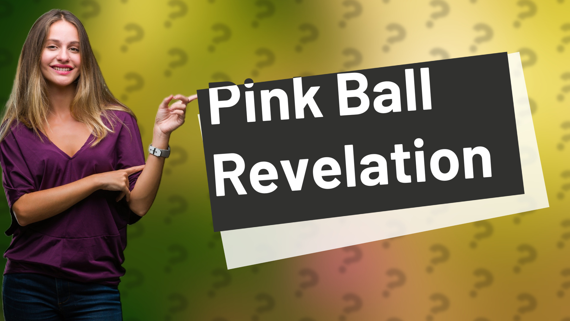 Pink Ball Revelation