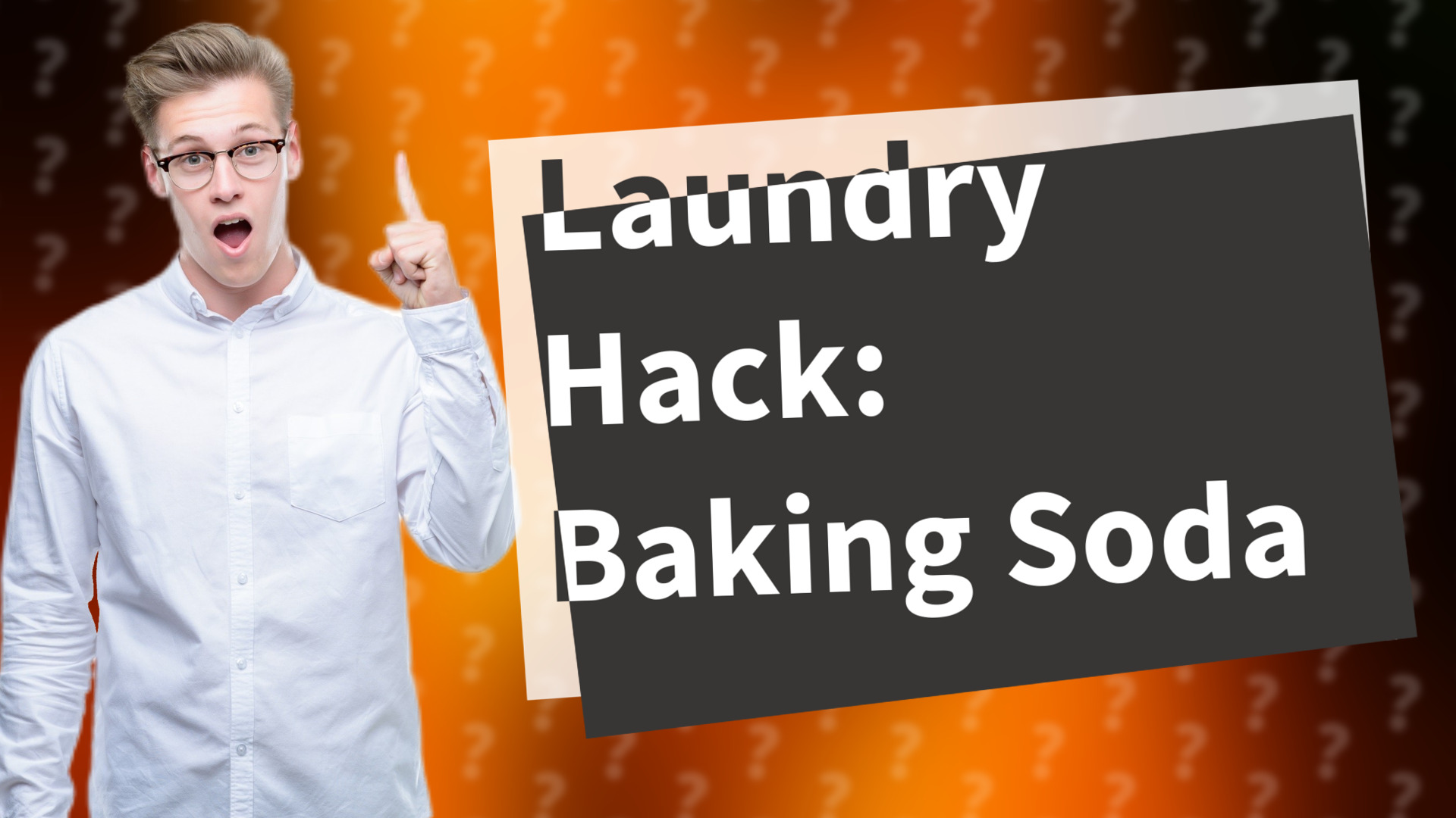 Laundry Hack: Baking Soda