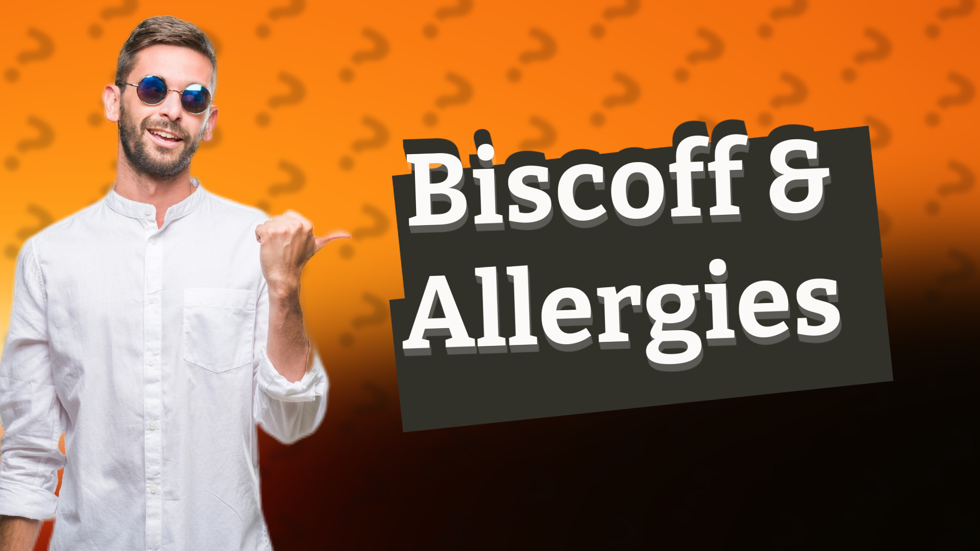 Biscoff & Allergies