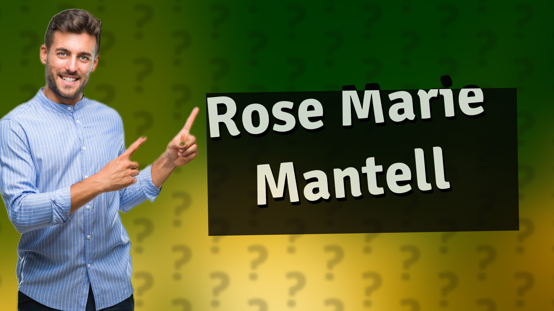Rose Marie Mantell