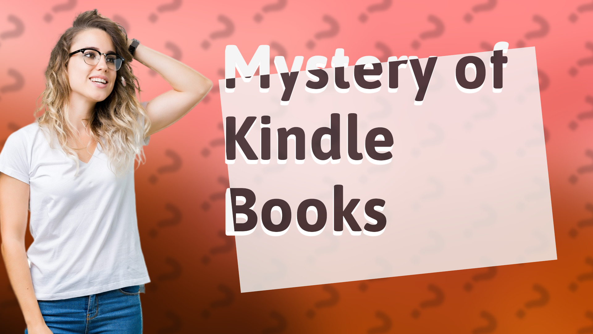 Mystery of Kindle Books
