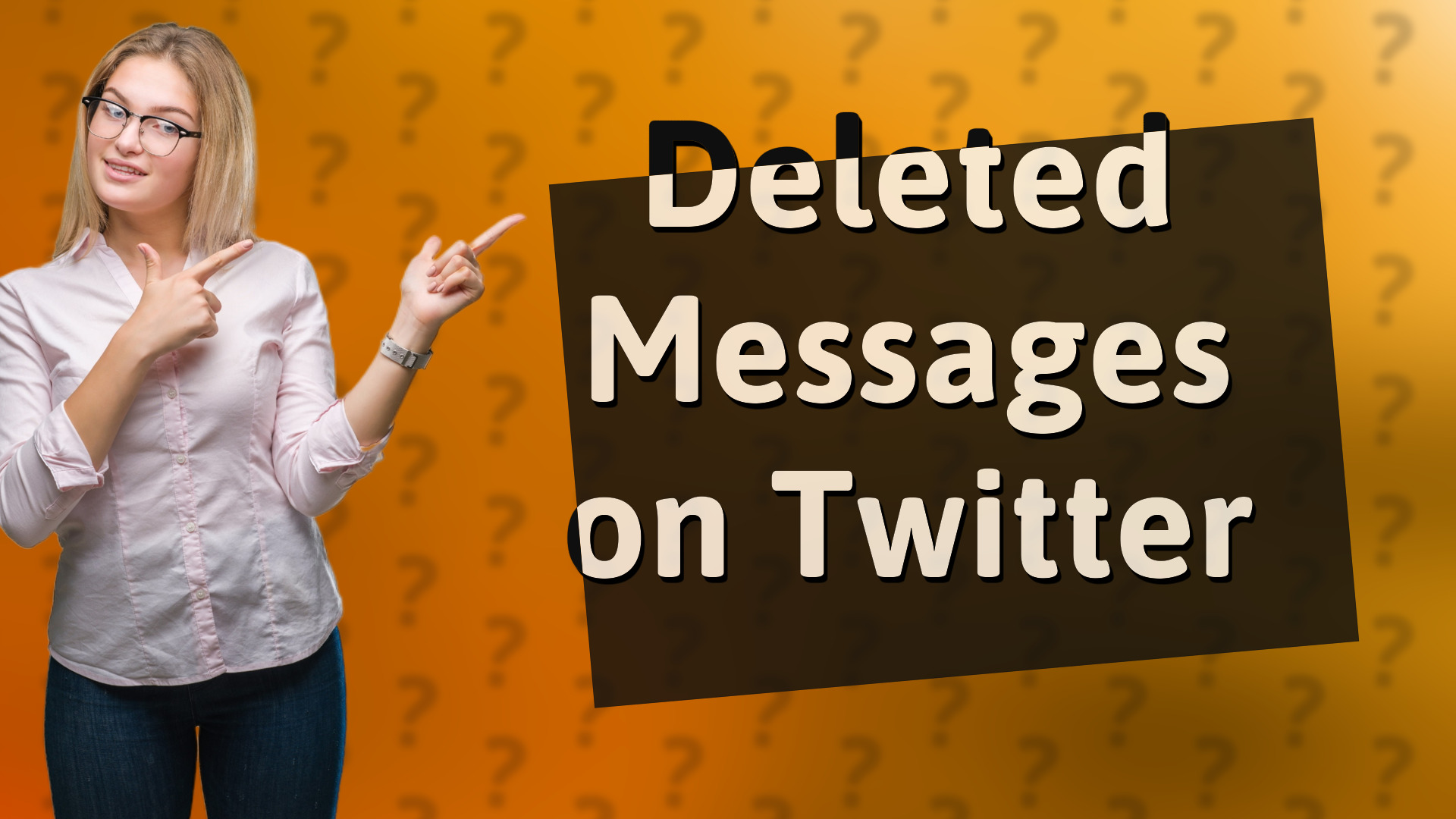 Deleted Messages on Twitter