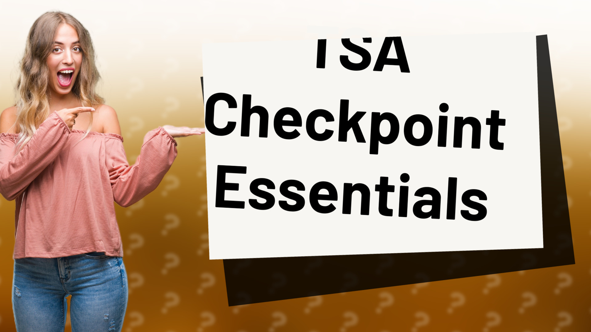 TSA Checkpoint Essentials