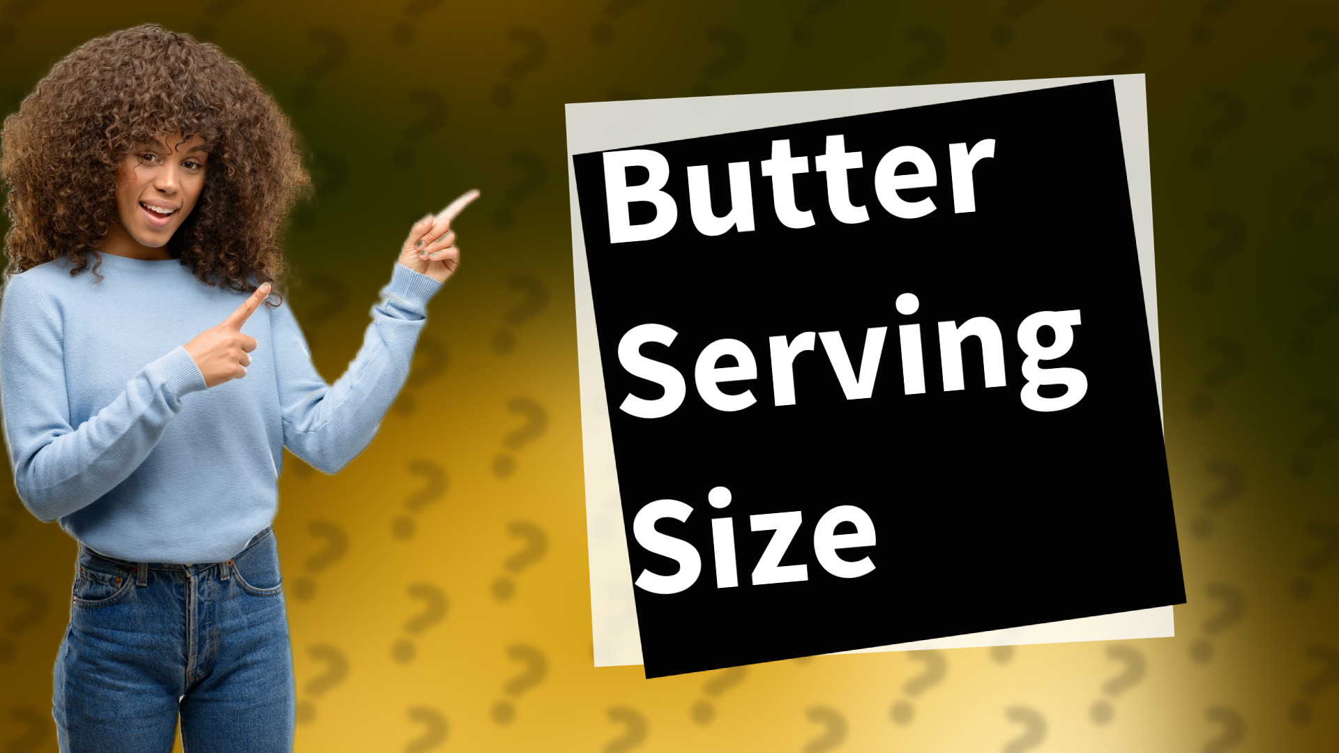 Butter Serving Size