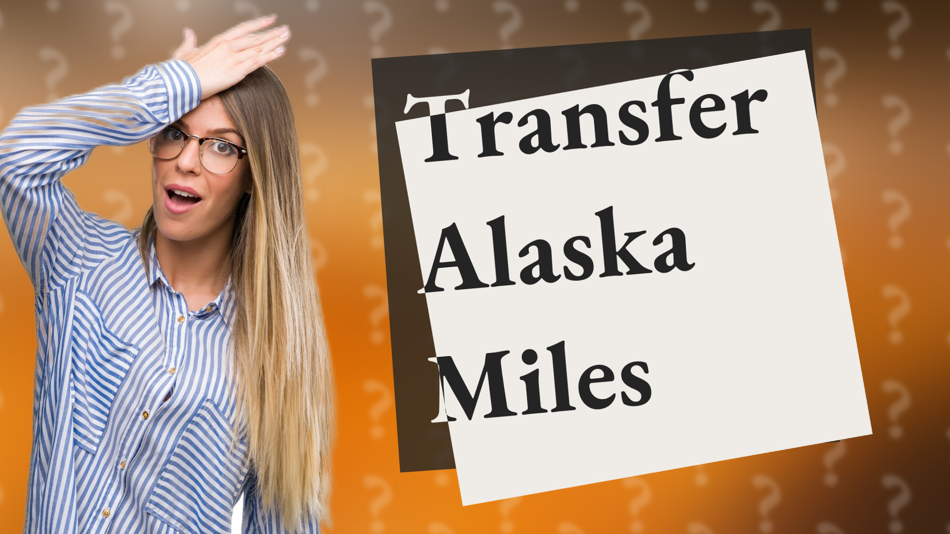 Transfer Alaska Miles