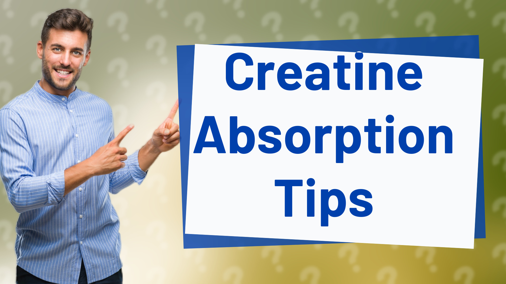 Creatine Absorption Tips