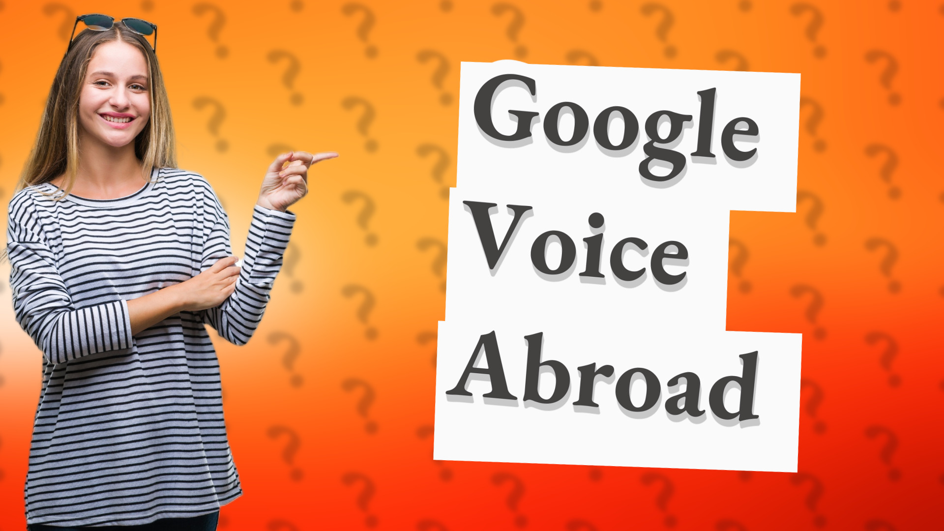 Google Voice Abroad