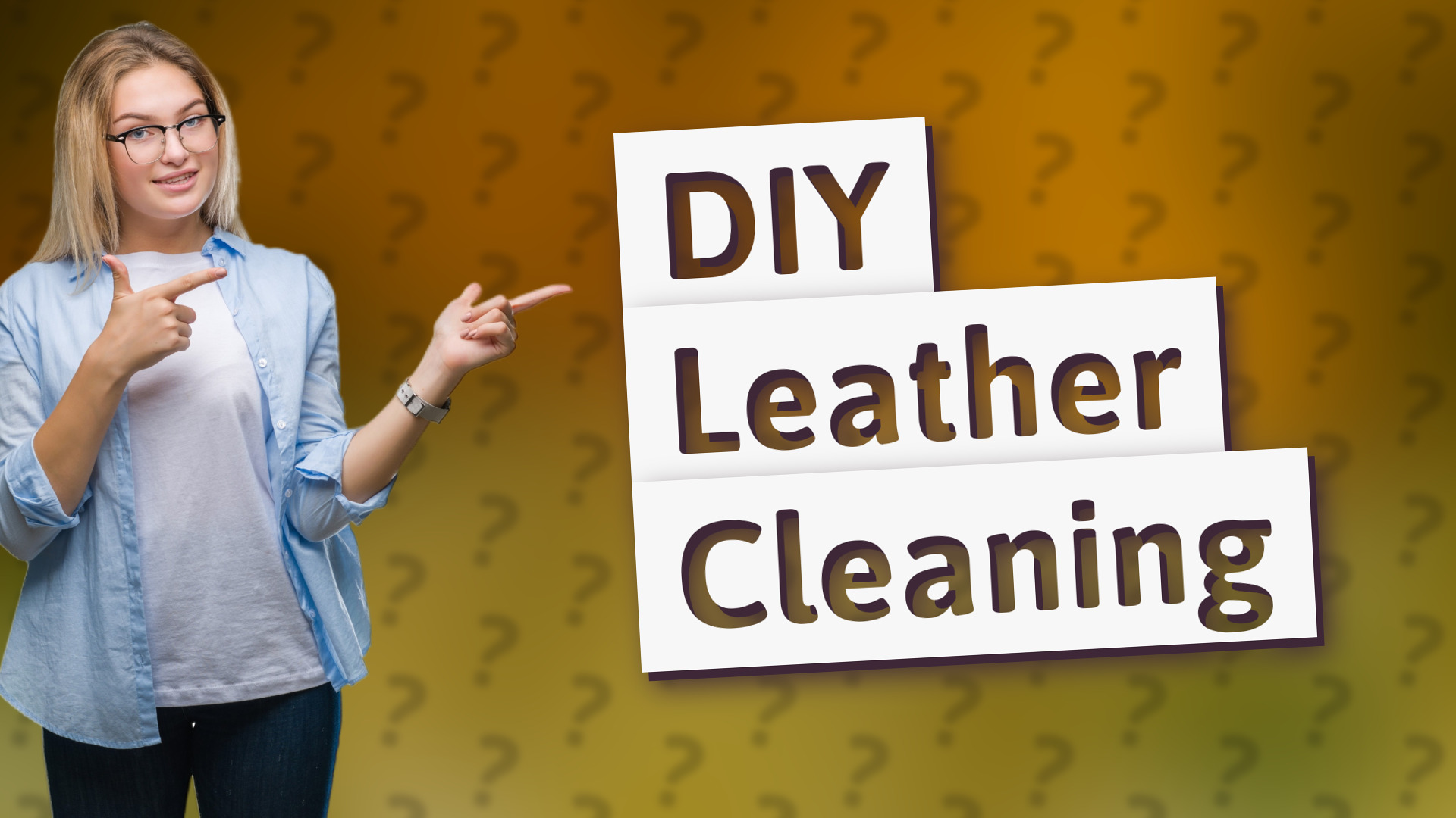 DIY Leather Cleaning
