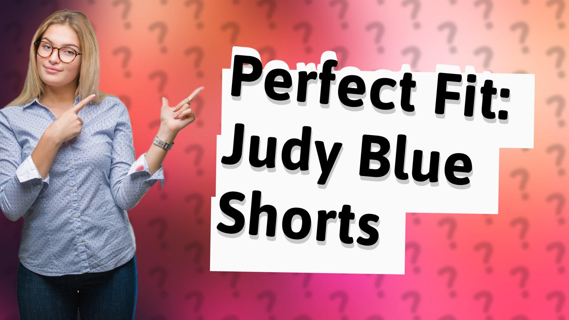 Perfect Fit: Judy Blue Shorts