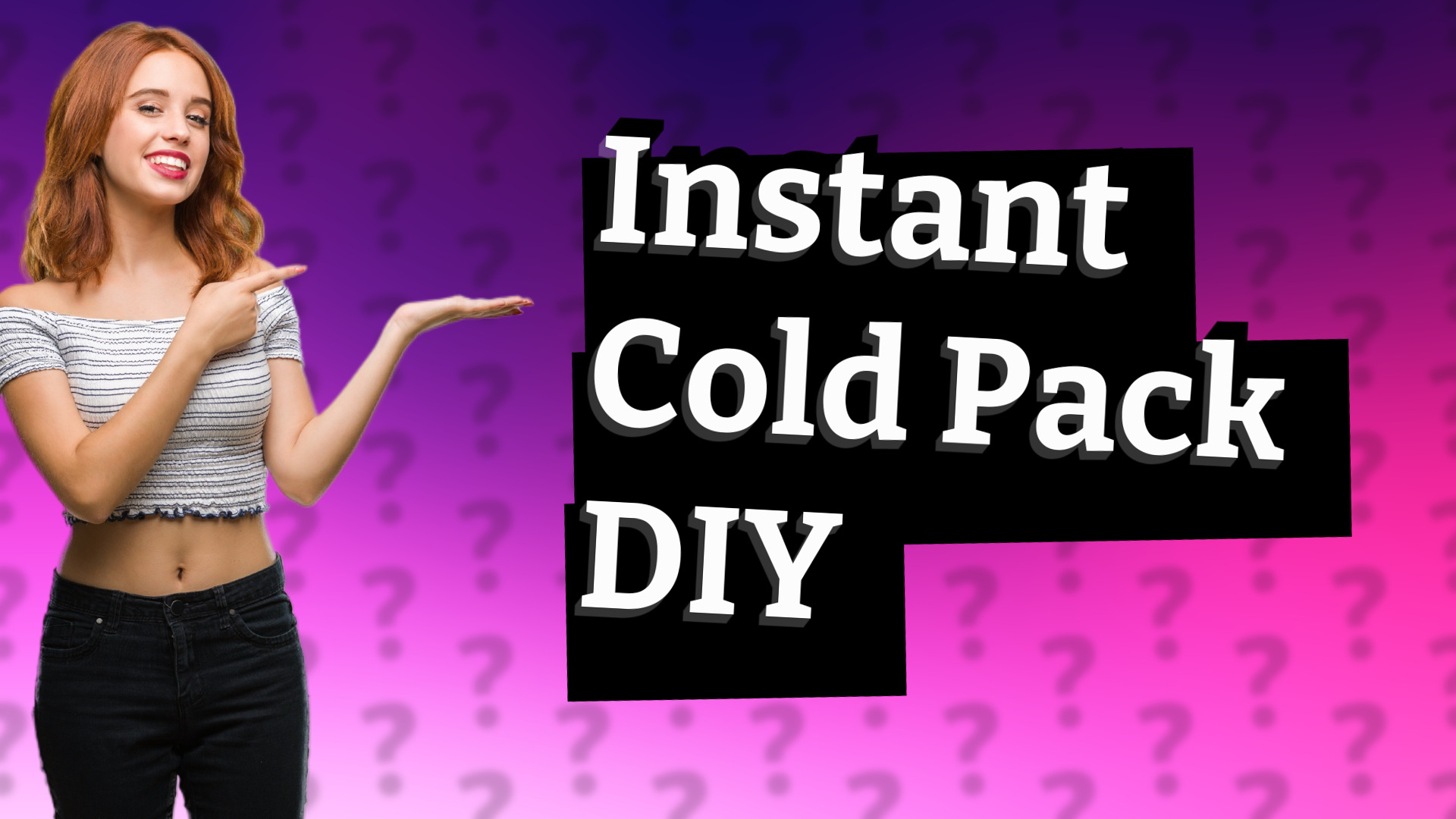 Instant Cold Pack DIY