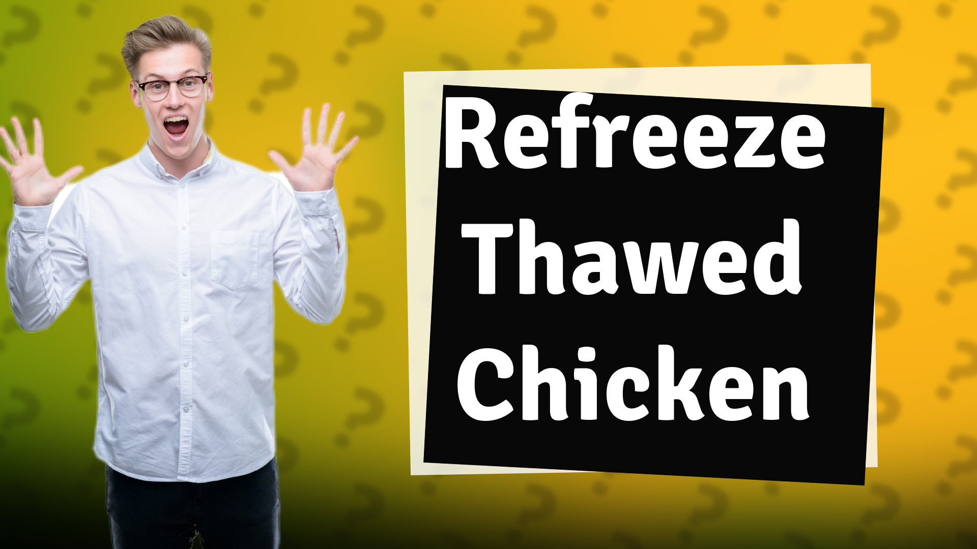 Refreeze Thawed Chicken