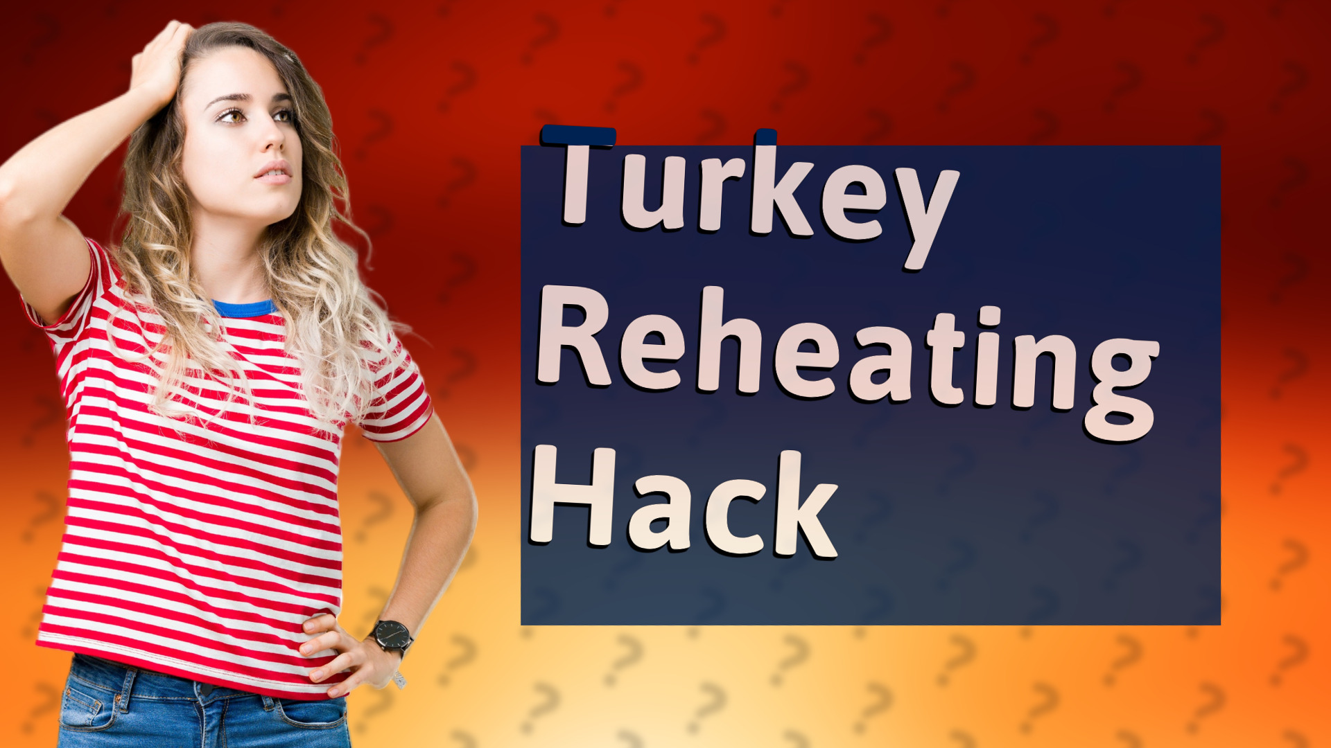 Turkey Reheating Hack