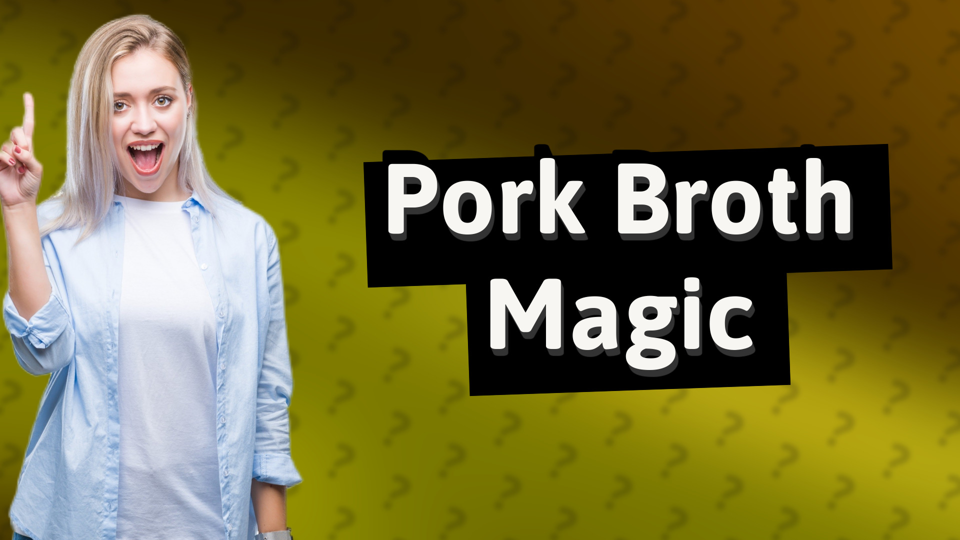 Pork Broth Magic