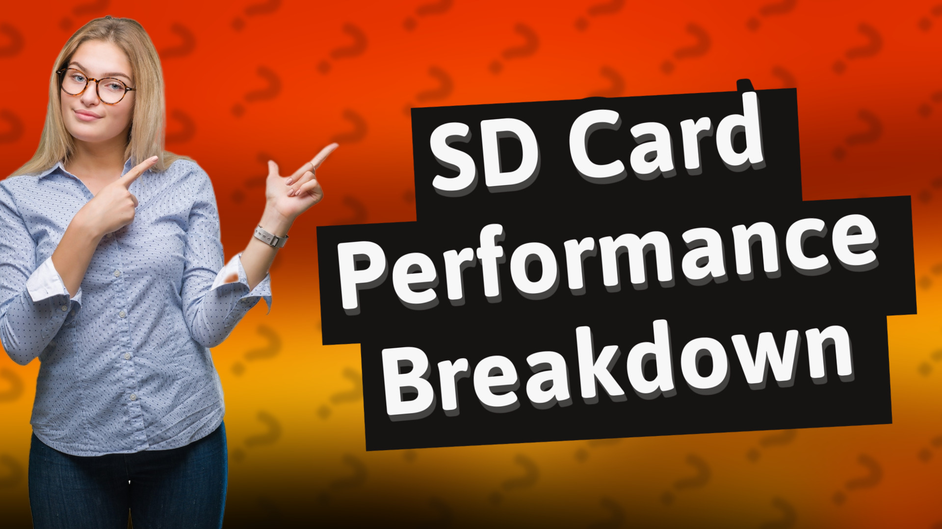 SD Card Performance Breakdown