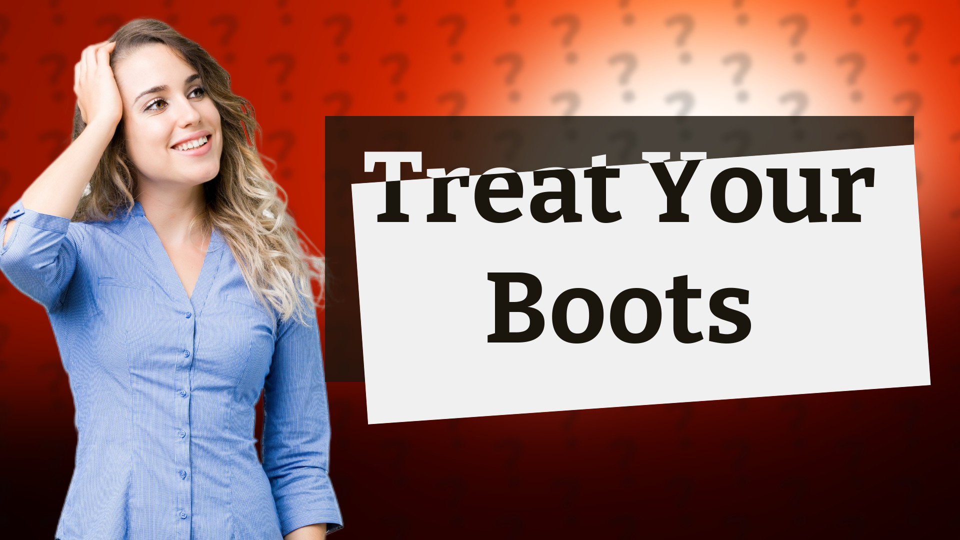 Treat Your Boots