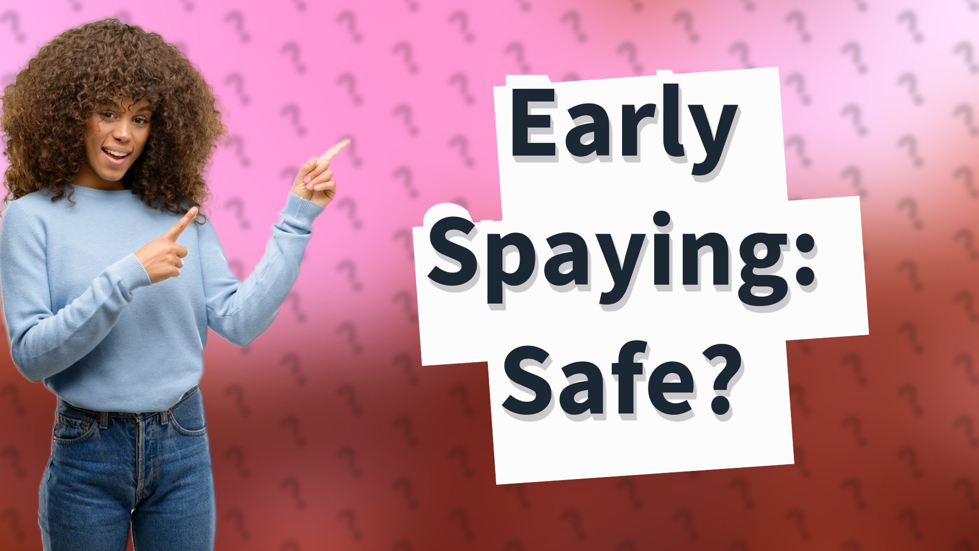 Early Spaying: Safe?