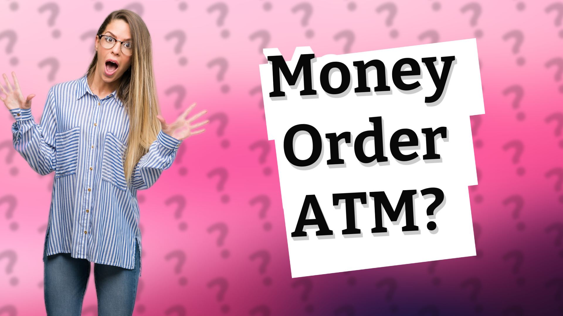 Money Order ATM?