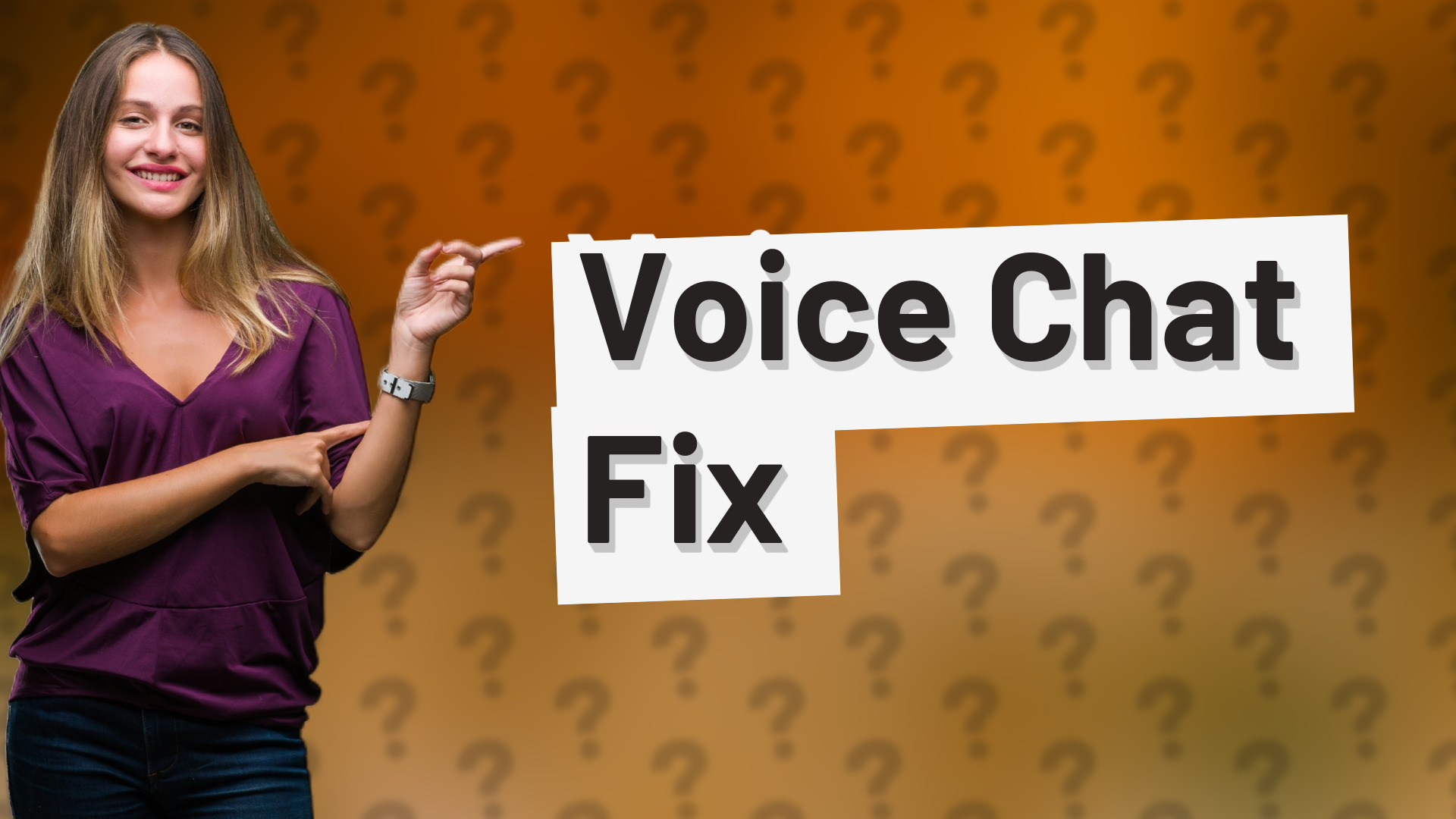 Voice Chat Fix