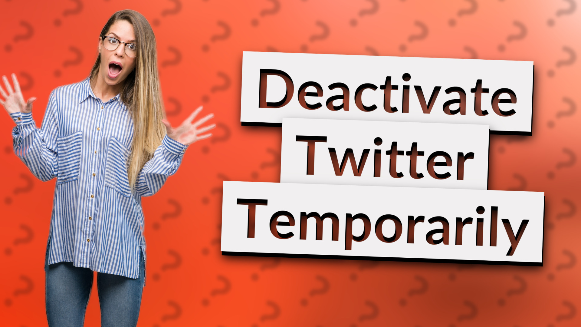 Deactivate Twitter Temporarily