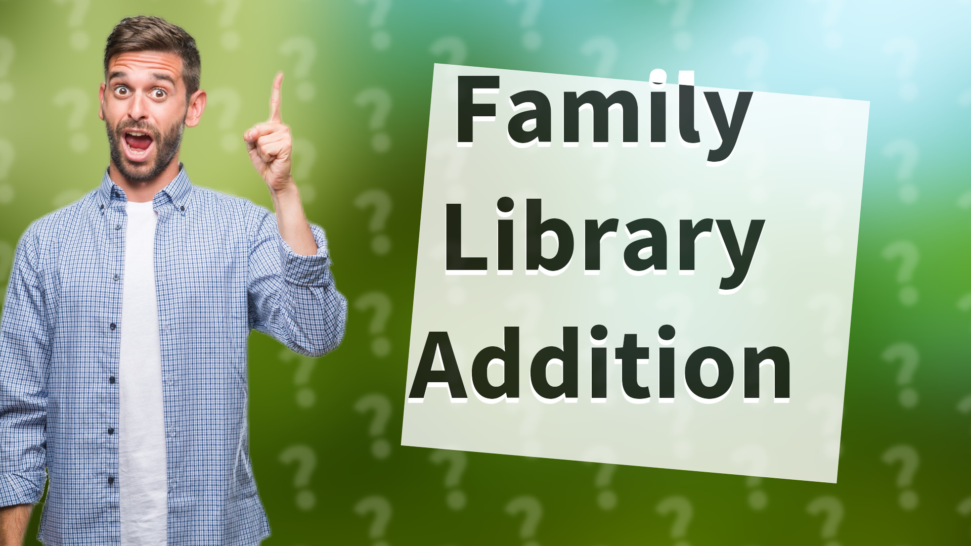 Family Library Addition