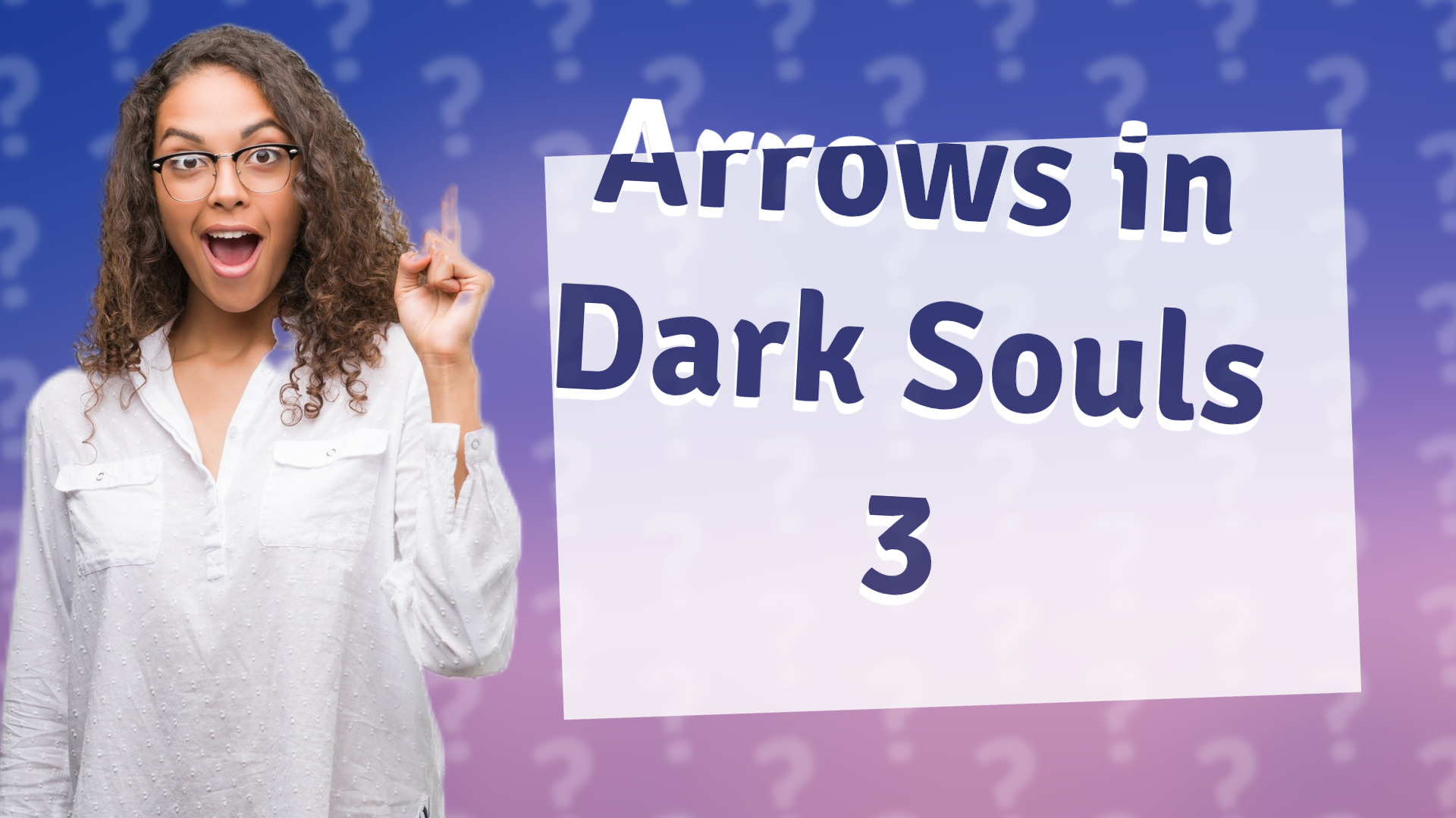 Arrows in Dark Souls 3