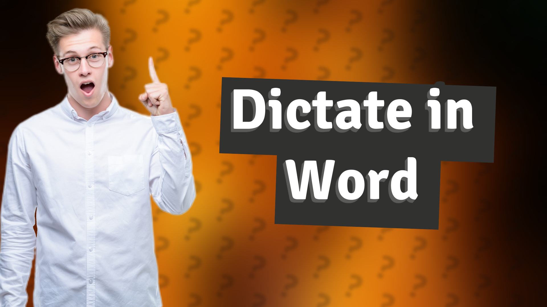 Dictate in Word