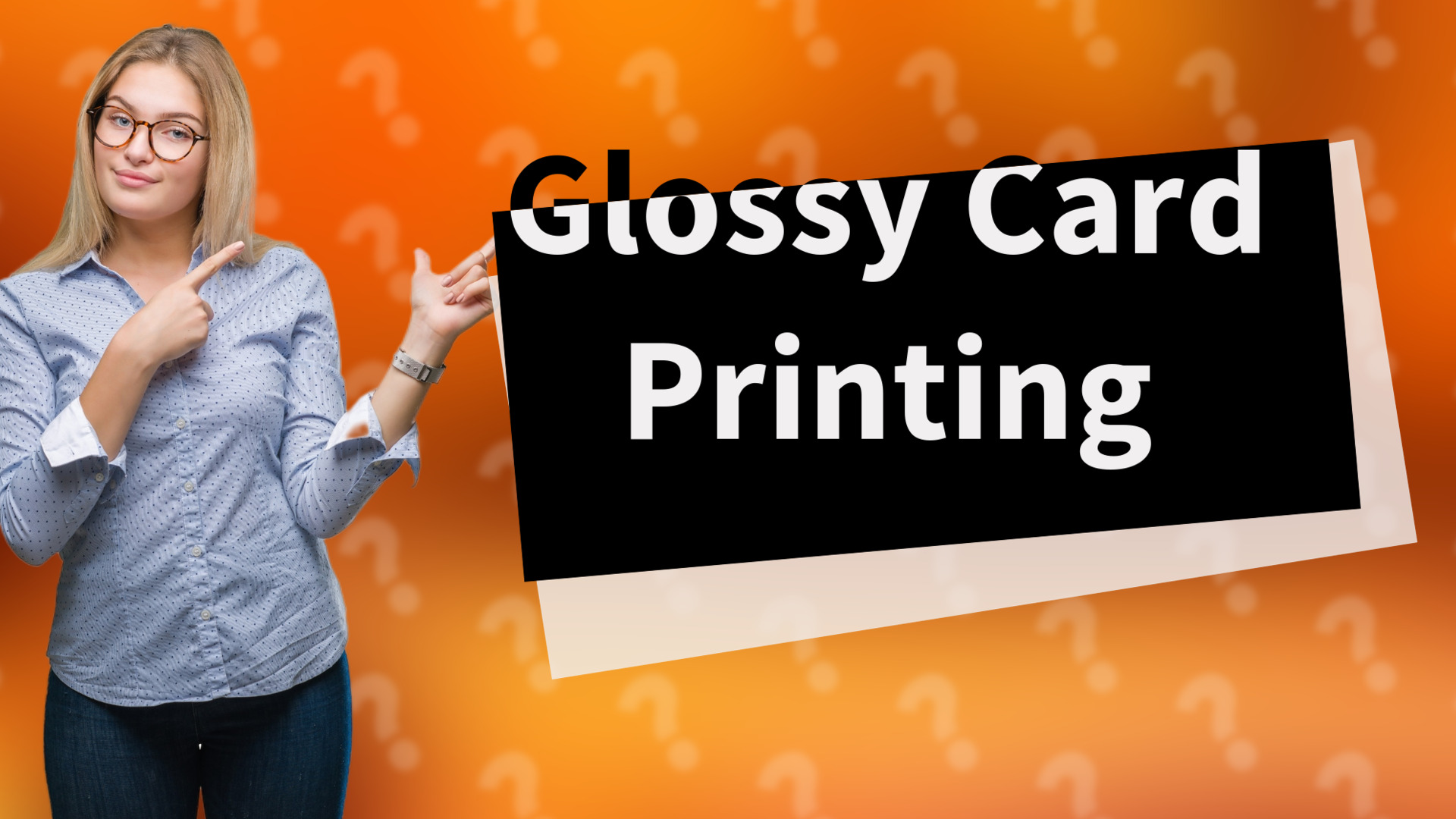 Glossy Card Printing