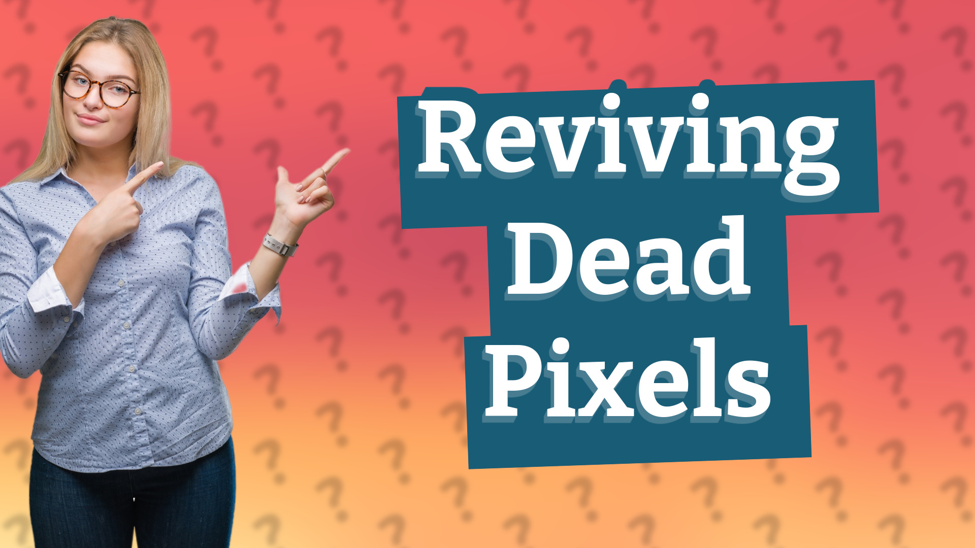 Reviving Dead Pixels