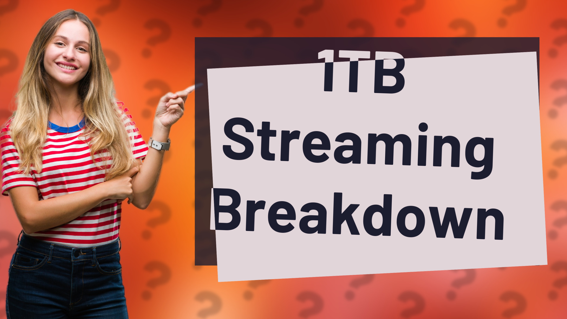 1TB Streaming Breakdown
