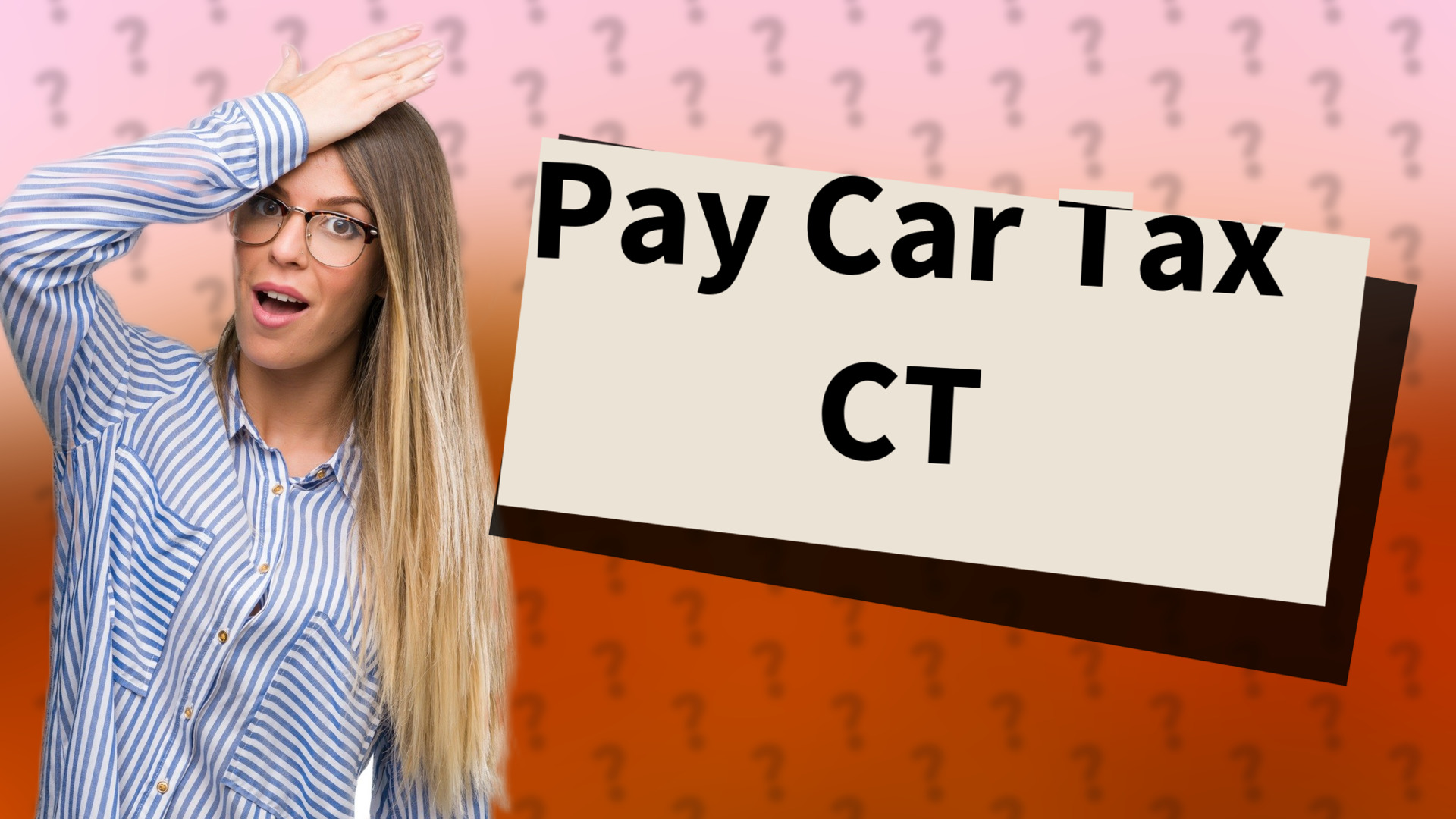 Pay Car Tax CT