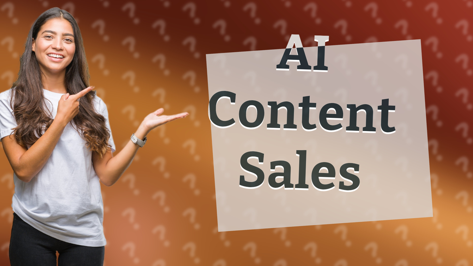 AI Content Sales